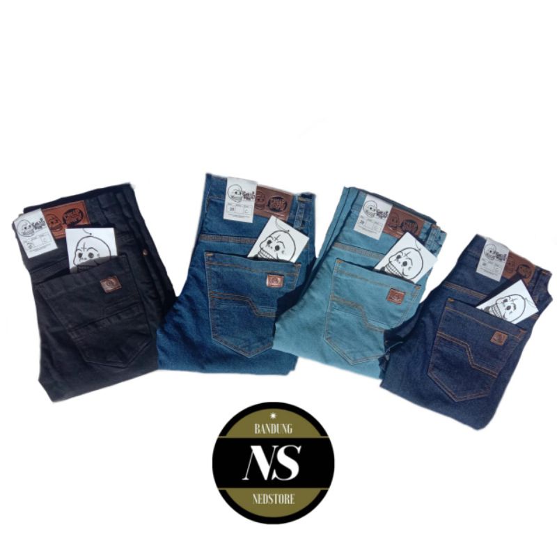 Celana Jeans Pria Cutbray celana jeans cutbray panjang cutbray terbaru semi Cutbray