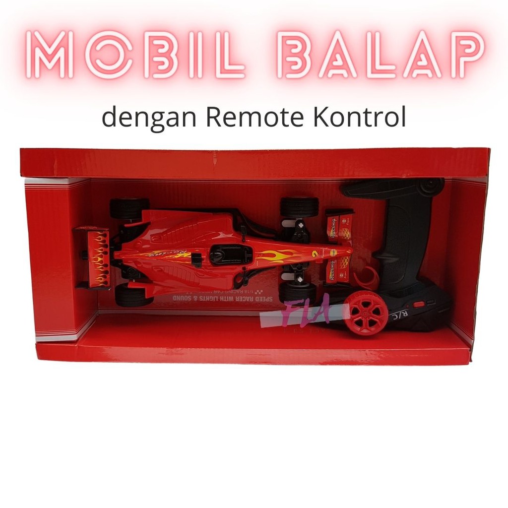 Mobil Remote F1 balap formula RC