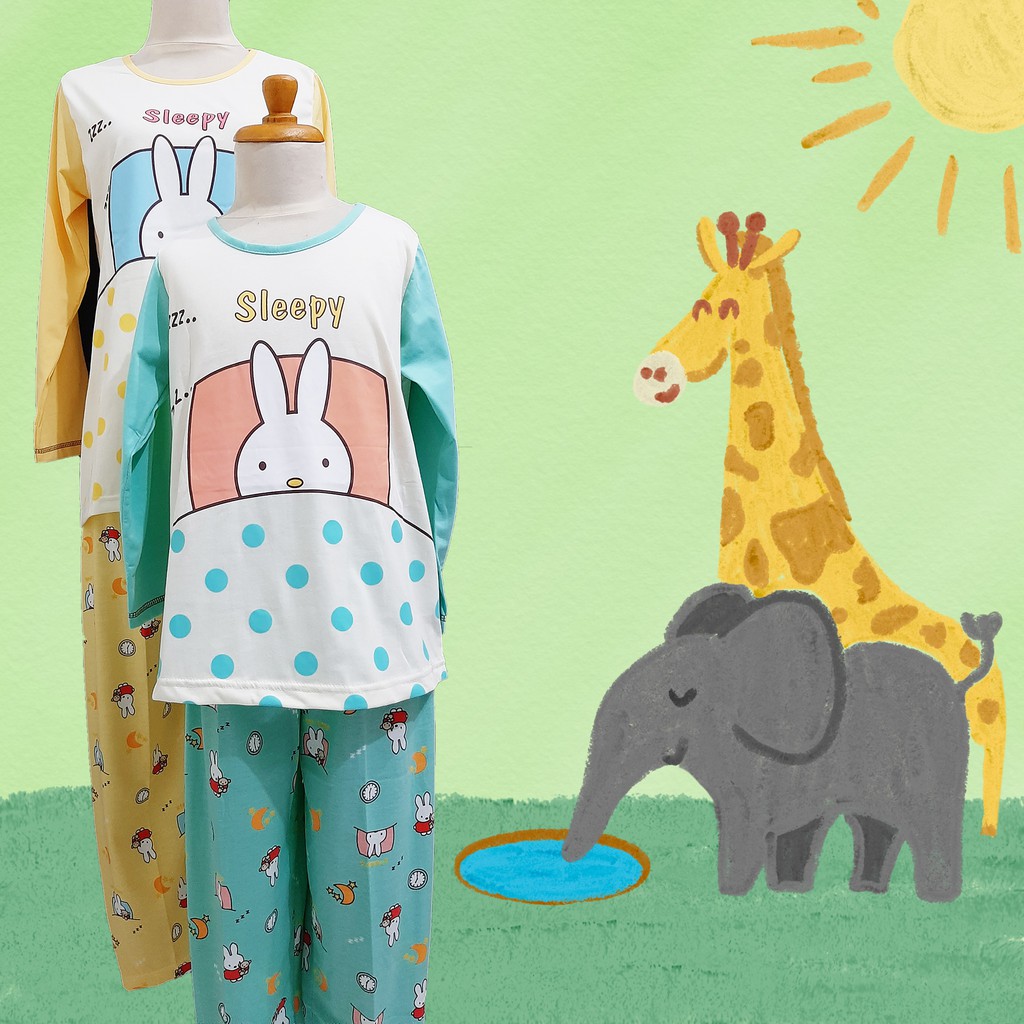 Baju Tidur Anak merk Anne Claire ( SLEEPY ) st.lengan panjang celana panjang