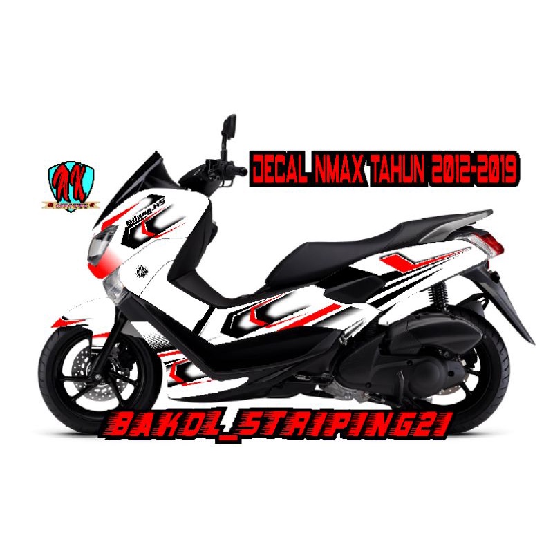 DECAL NMAX MOTIF GRAFIS