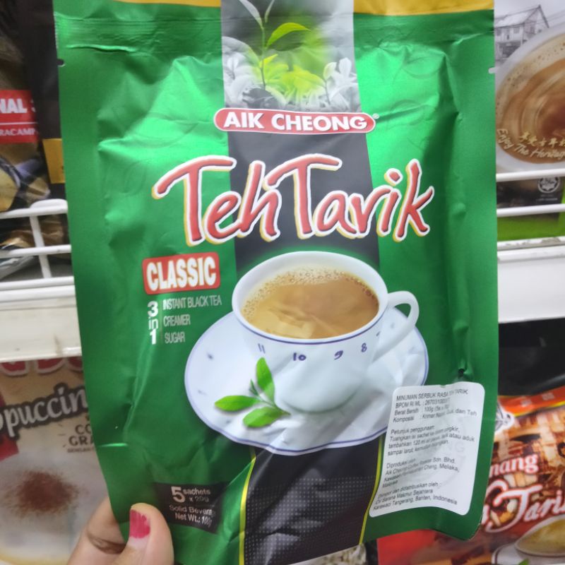 

AIK CHEONG TEH TARIK CLASSIC Isi 5 Sachet Malaysia