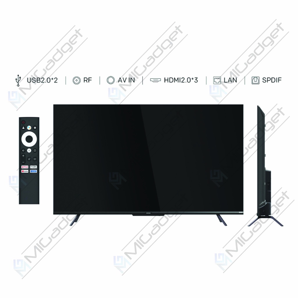 LED TV Coocaa 50Y72 - 50 Inch 2160p 4K Smart Android LED Google TV