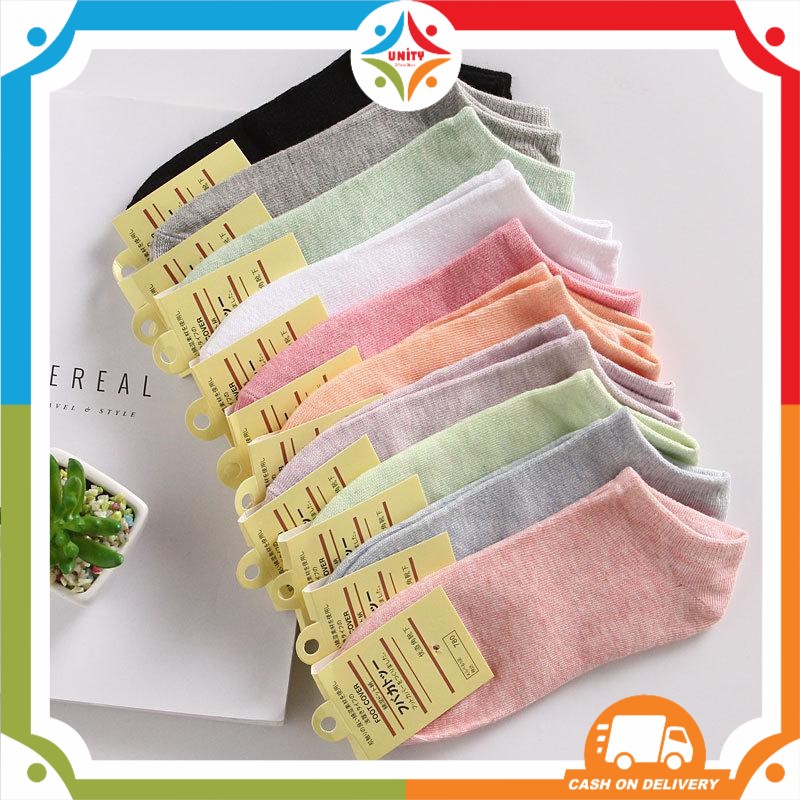 UNITY Kaos Kaki D060 Kaos Kaki Polos Bahan Spandek Kaos Kaki Import Murah