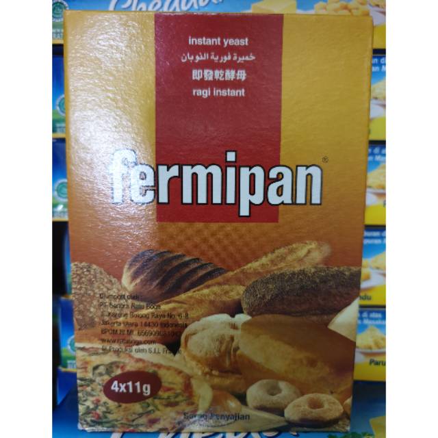 

Fermipan/ragi instant