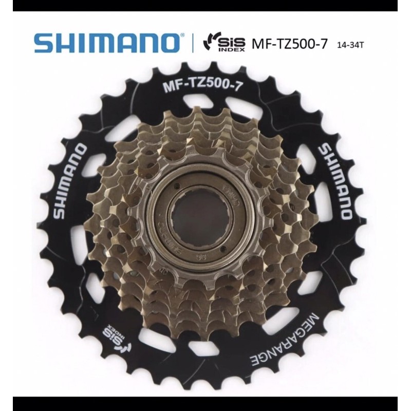 sproket shimano 7 speed megarange