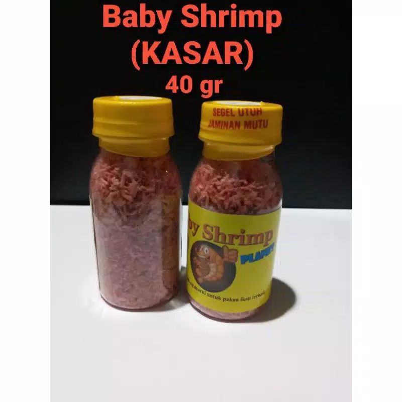 

BABY SHRIMP 40 gr (KASAR) (Anakan Udang Asli 100%)