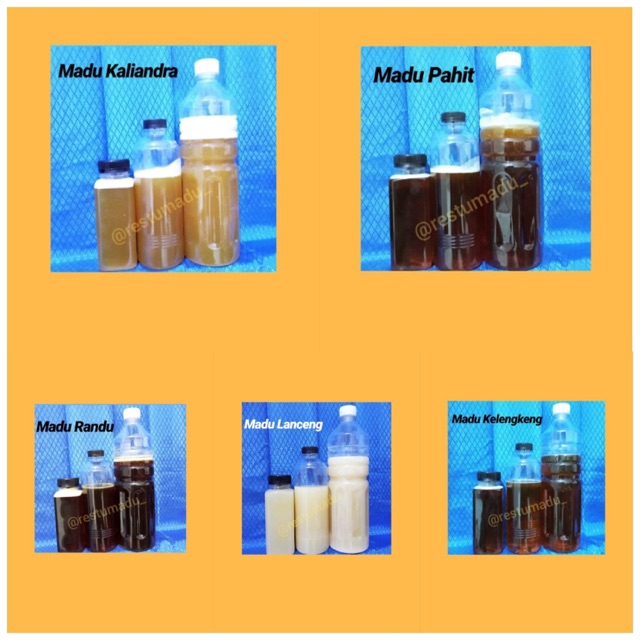 

Madu Asli ukuran kecil (330ml)