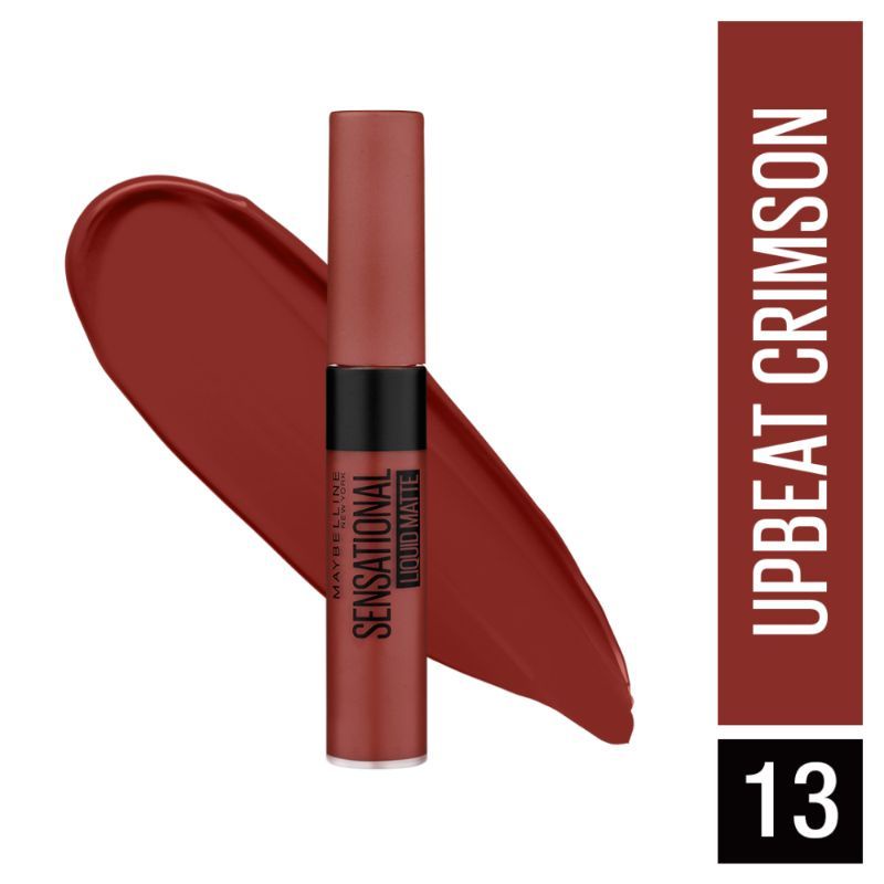 Maybelline Color Sensational Liquid Lipstick Make Up Lipstik (Matte Lipcream) - Sensationally Me