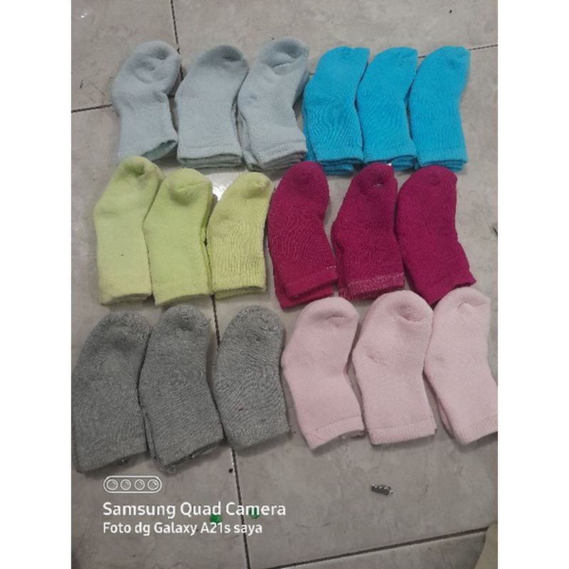 Kaos kaki Bayi Polos Murah