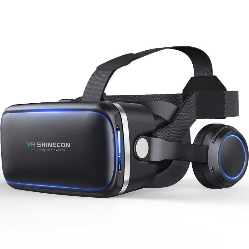 (100% BARANG ORI) Shinecon 6.0 VR Box Virtual Reality Glasses dengan Headphone