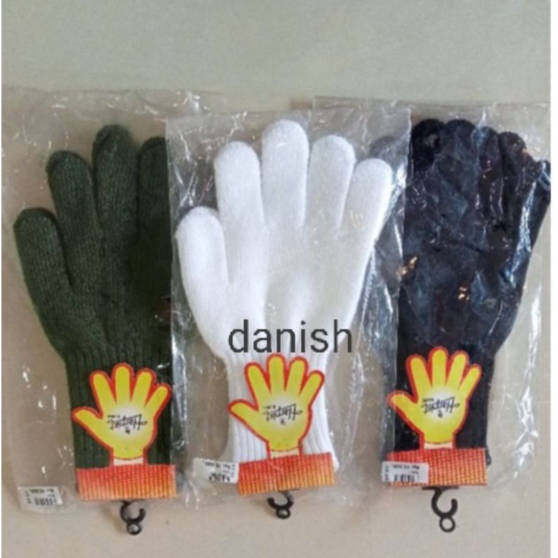 SARUNG TANGAN HIJAU ,HITAM, PUTIH / SARUNG TANGAN UPACARA HARPIST