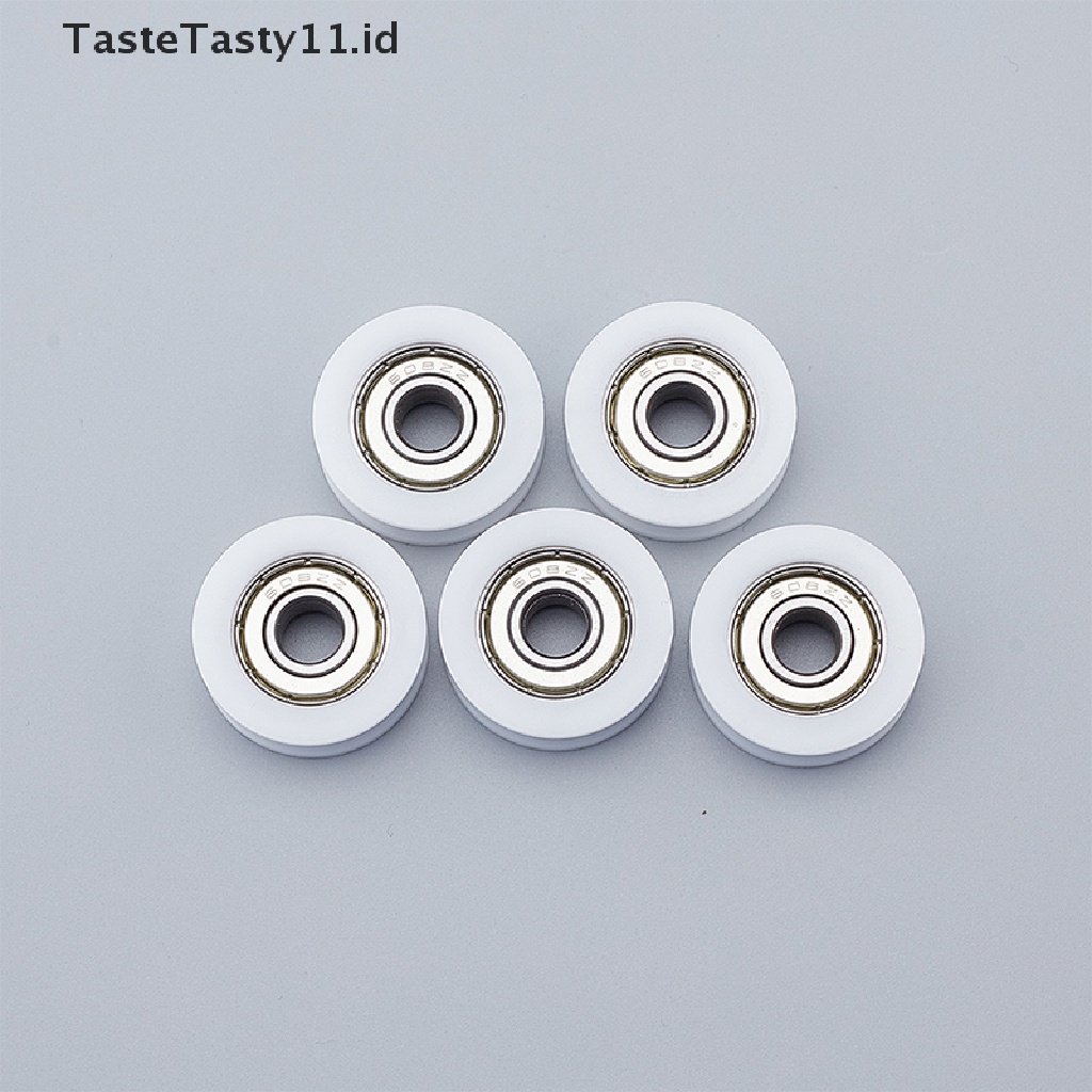 5 Pcs Bearing Pulley 608U Ukuran 8x30 X 10mm Untuk Roller Guide