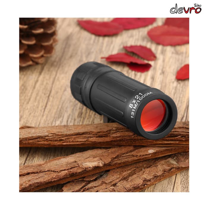 Teropong Compact Huting Monocular Telescope 8 x 21 Zoom
