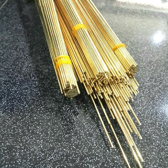 KAWAT LAS KUNINGAN TEMBAGA 3MM 1METER GERMANY  dan KAWAT LAS ALUMINIUM ALUPATINUM