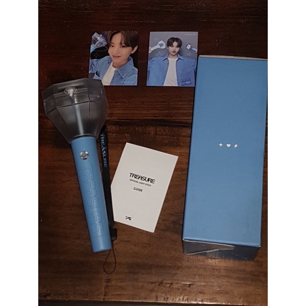 Treasure Lightstick (teulight) unsealed + POB Set Myeongdong Junkyu