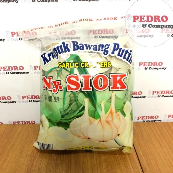 

Ny Siok Krupuk Bawang Putih 500 Gram - Garlic Crackers Istimewa