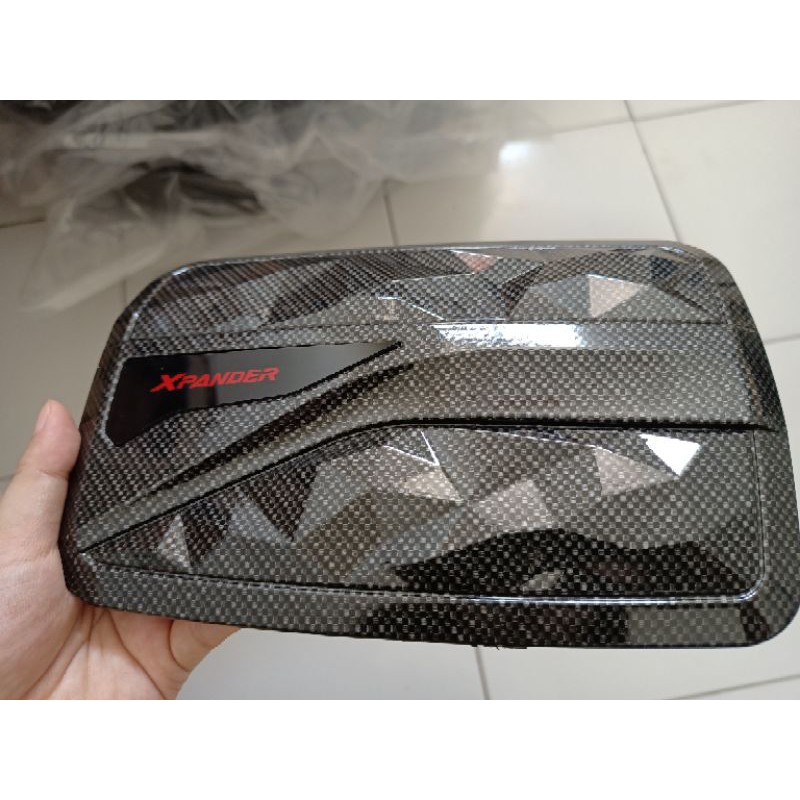 TANK COVER BANSIN TUTUP TANGKI BENSIN CARBON XPANDER