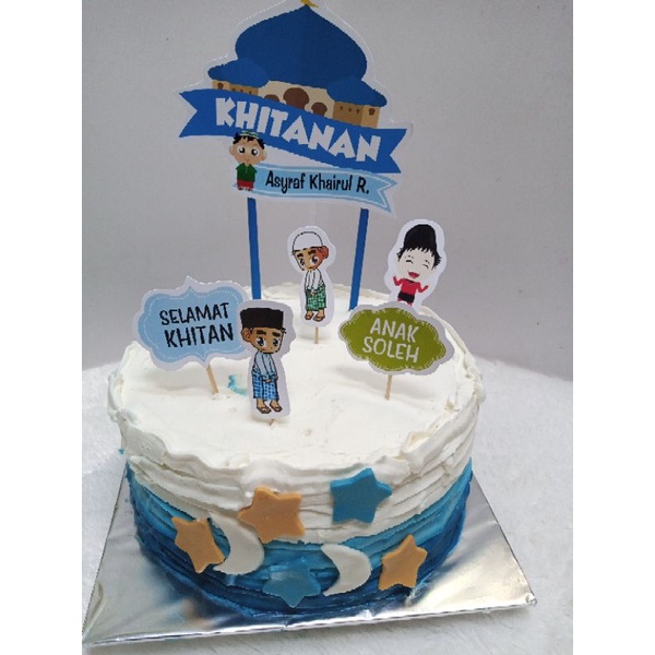 

kue ulang tahun khitan
