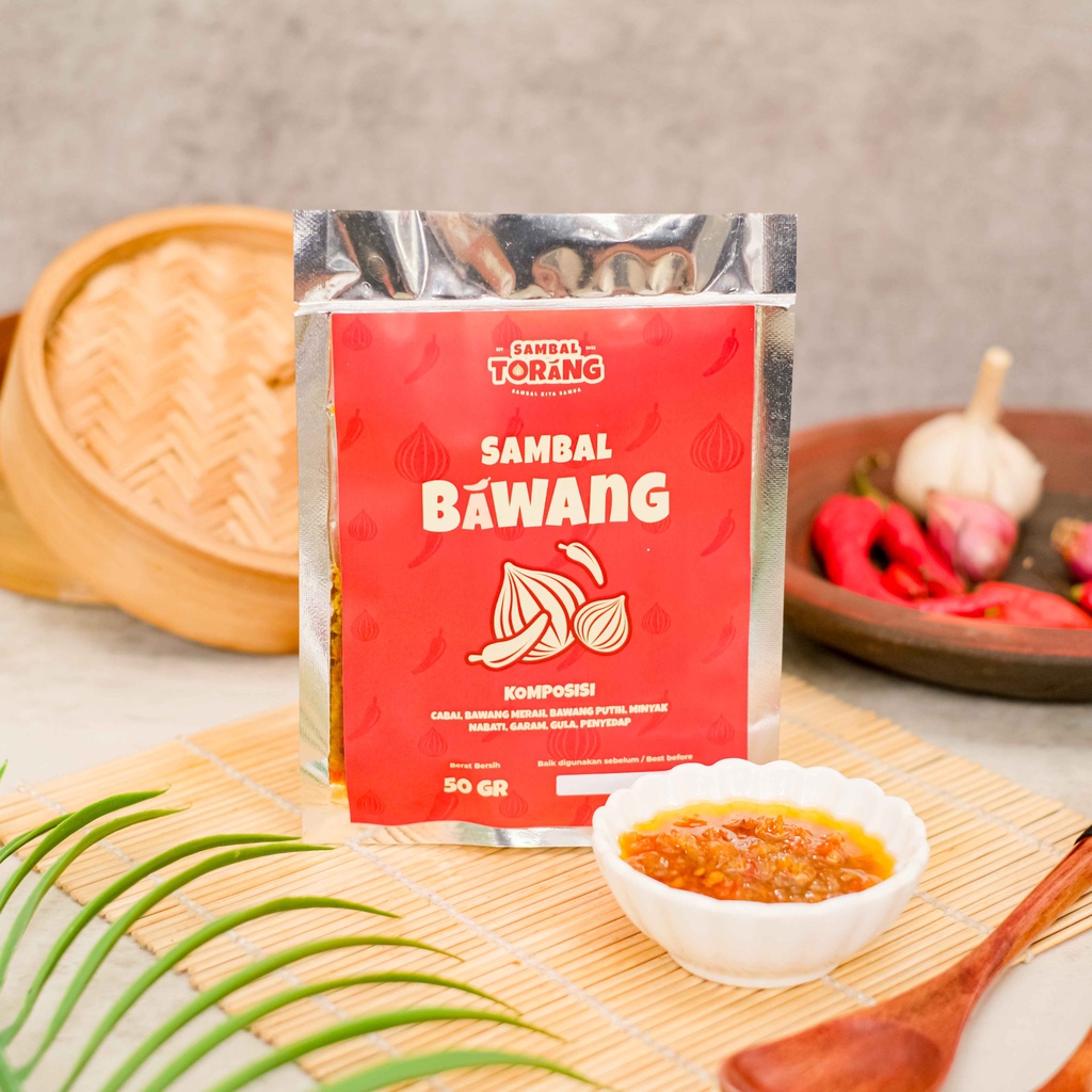 

Sambal Bawang Torang Sachet 50gr