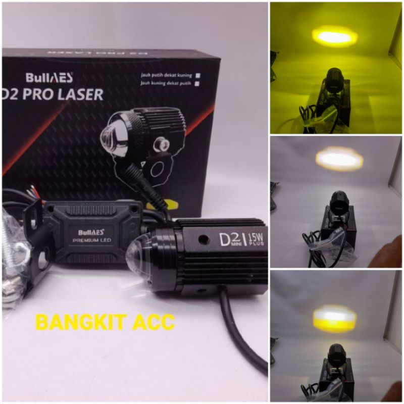 Bullaes Lampu tembak Pro D2laser BULLAES 3 MODE