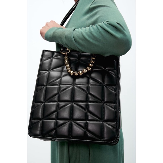 SALE defect ‼️ Original 100% Totebag ZARA / Tas Tote Bag ZARA / Cewek Perempuan Branded