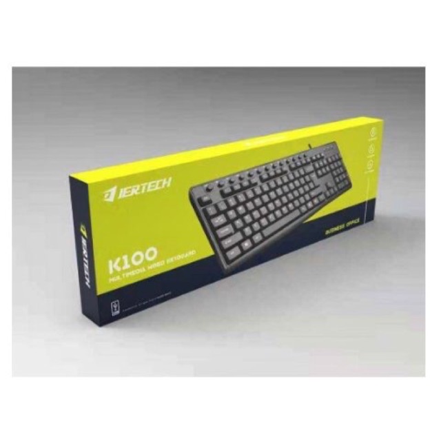 KEYBOARD JERTECH K100 MULTIMEDIA KABEL