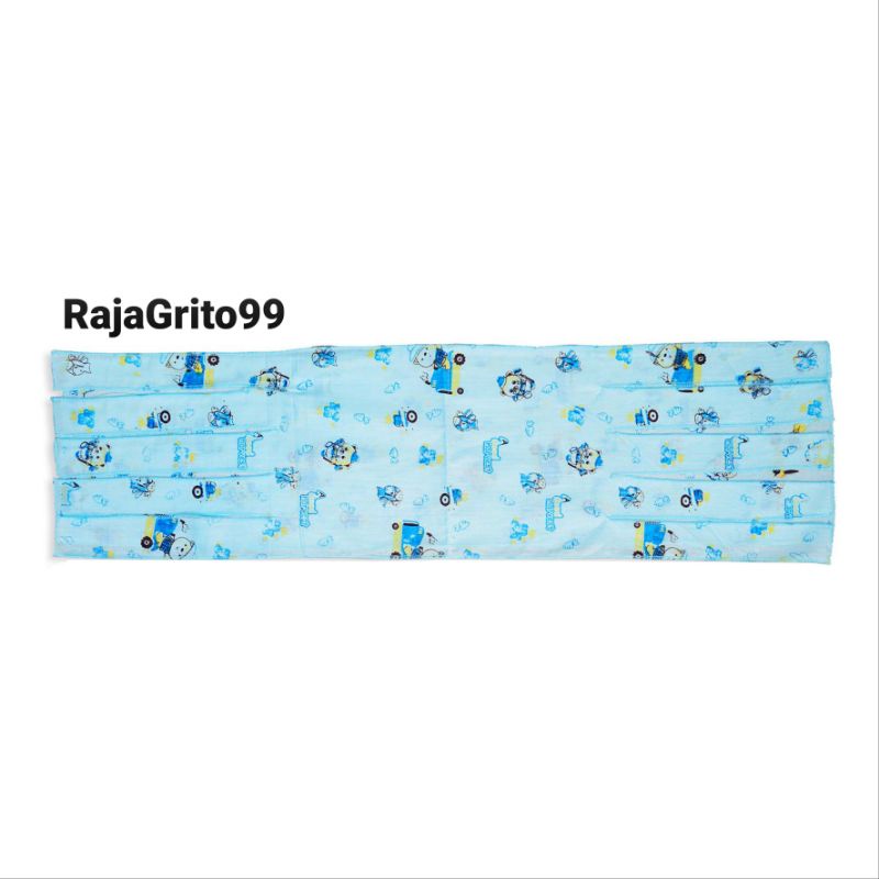 Gurita bayi premium warna sablon Tebal isi 1 Lusin / Grita tali bayi Warna print / grito ikat warna sablon - Grosir 12 pcs