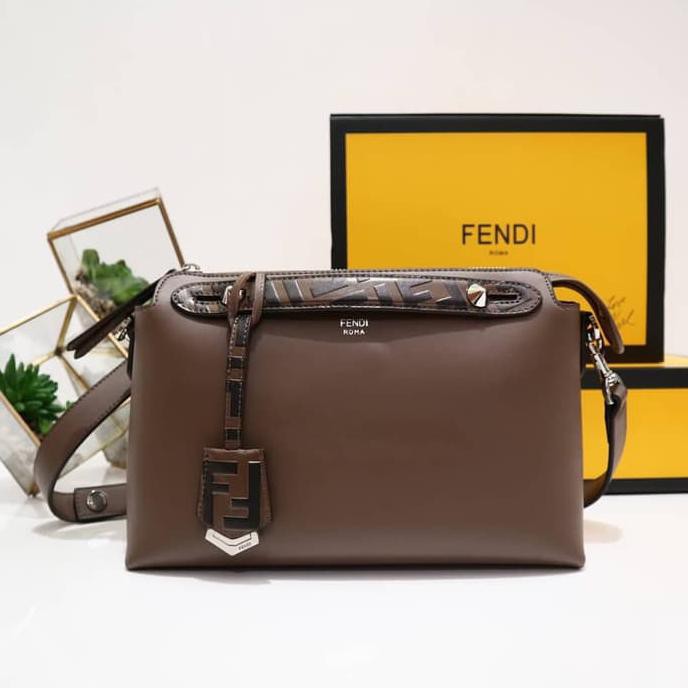 Barang Bagus LIMITED FENDI BY THE WAY ORIGINAL LEATHER 28CM 03 MURAH