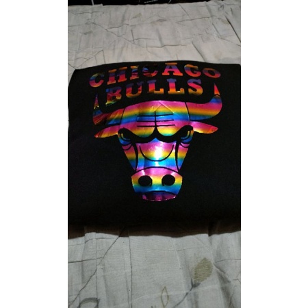 crewneck Chicago Bulls Rainbow