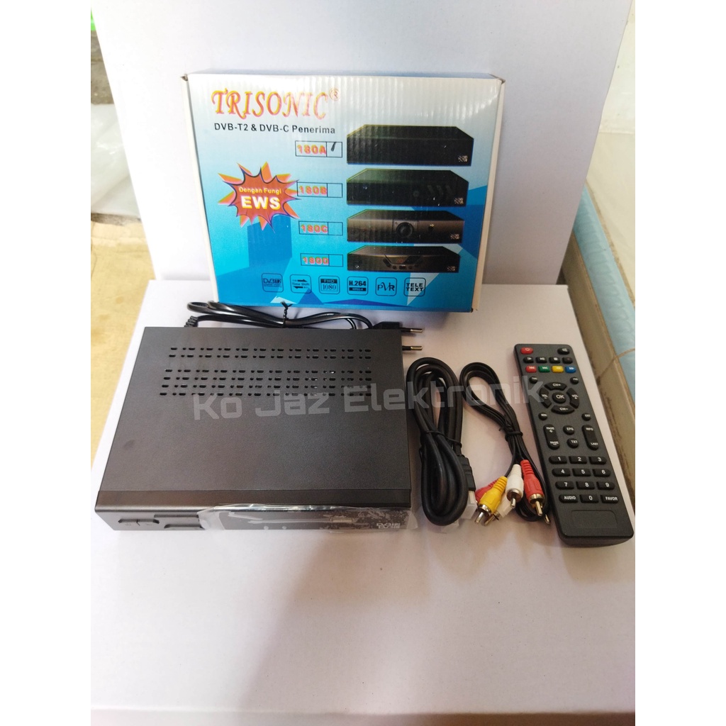 Set Top Box TV Digital Trisonic DVB T2 HD EWS Best Quality