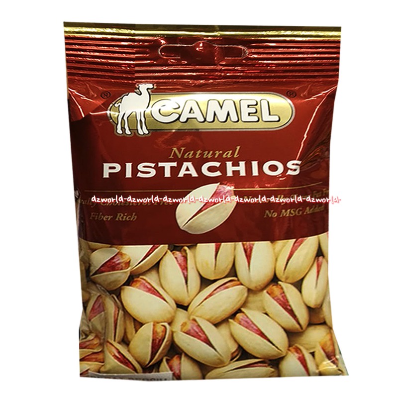 Camel Natural Pistachios 150gr Kacang Kamel Camels Pista Chios Peanut Nuts