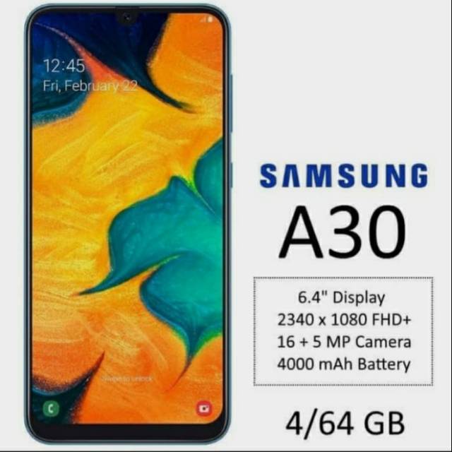 samsung galaxy a30 4 64