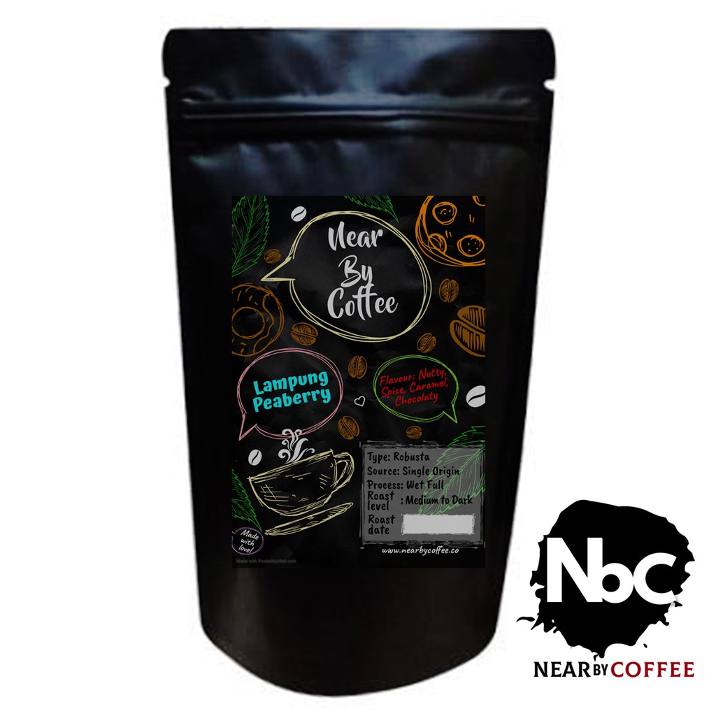 

Robusta Lampung Peaberry [Near By Coffe]