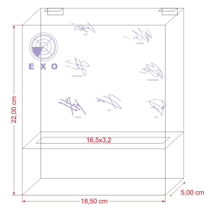 [RAK ALBUM] ALBUM EXO DON'T FIGHT THE FEELING / RAK ALBUM EXO