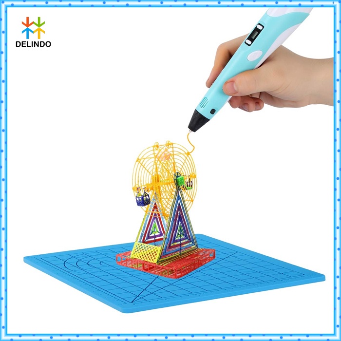

3d Pen Pulpen 3 Dimensi Stereoscopic Printing Pen Portale Mainan CV4