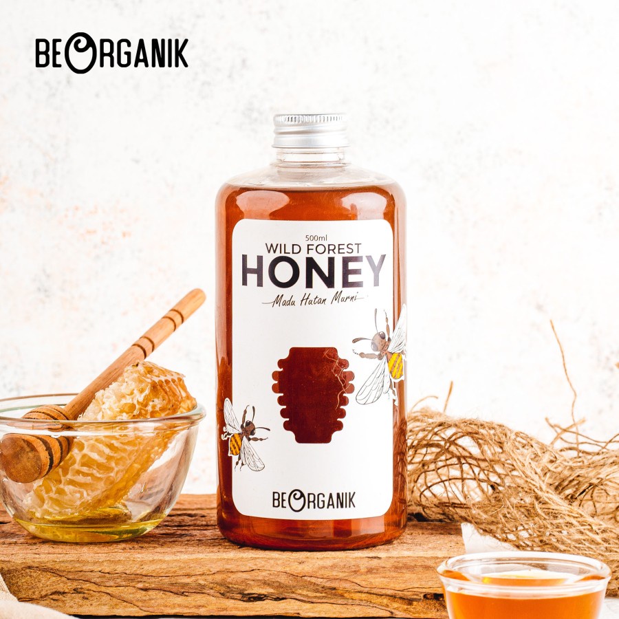 Madu Hutan Beorganik 730gr - Natural Raw Forest Honey Asli