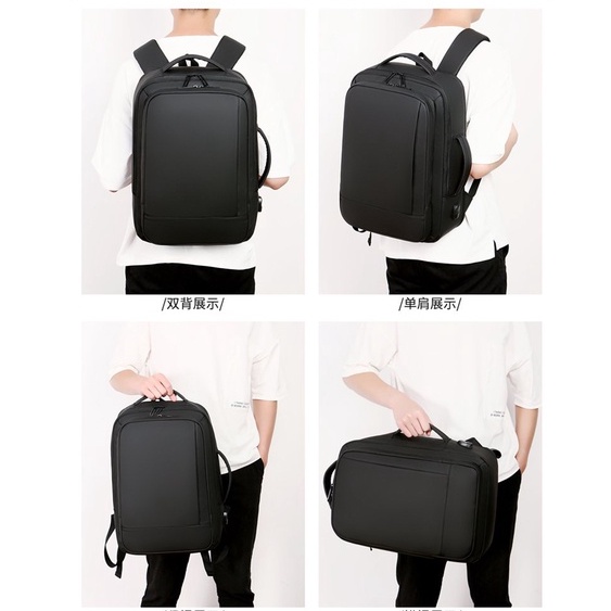 Tas pria/Waterproof/Ransel Parkson Pria/ Ransel Laptop Big Capacity/usb slot expanding/Tas Murah