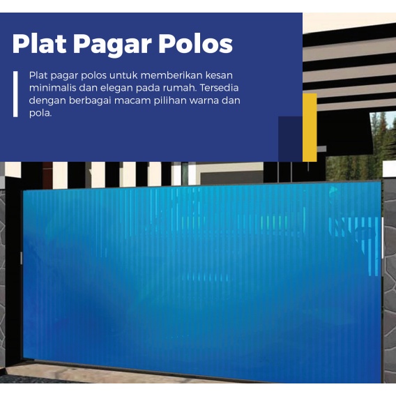 Fiber Pagar Polos