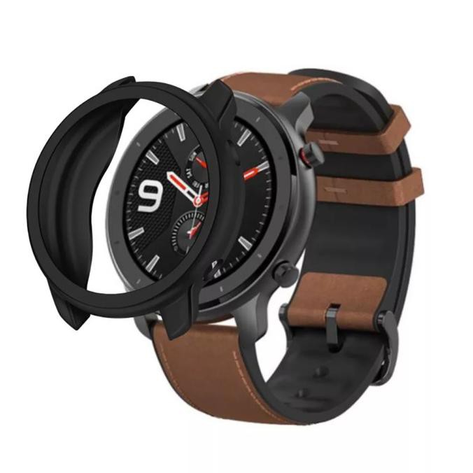 BUMPER CASE CASING PELINDUNG BODY JAM TANGAN WATCH AMAZFIT GTR 47MM