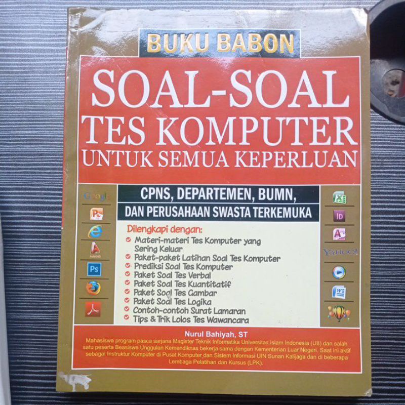 

buku babon soal soal tes komputer