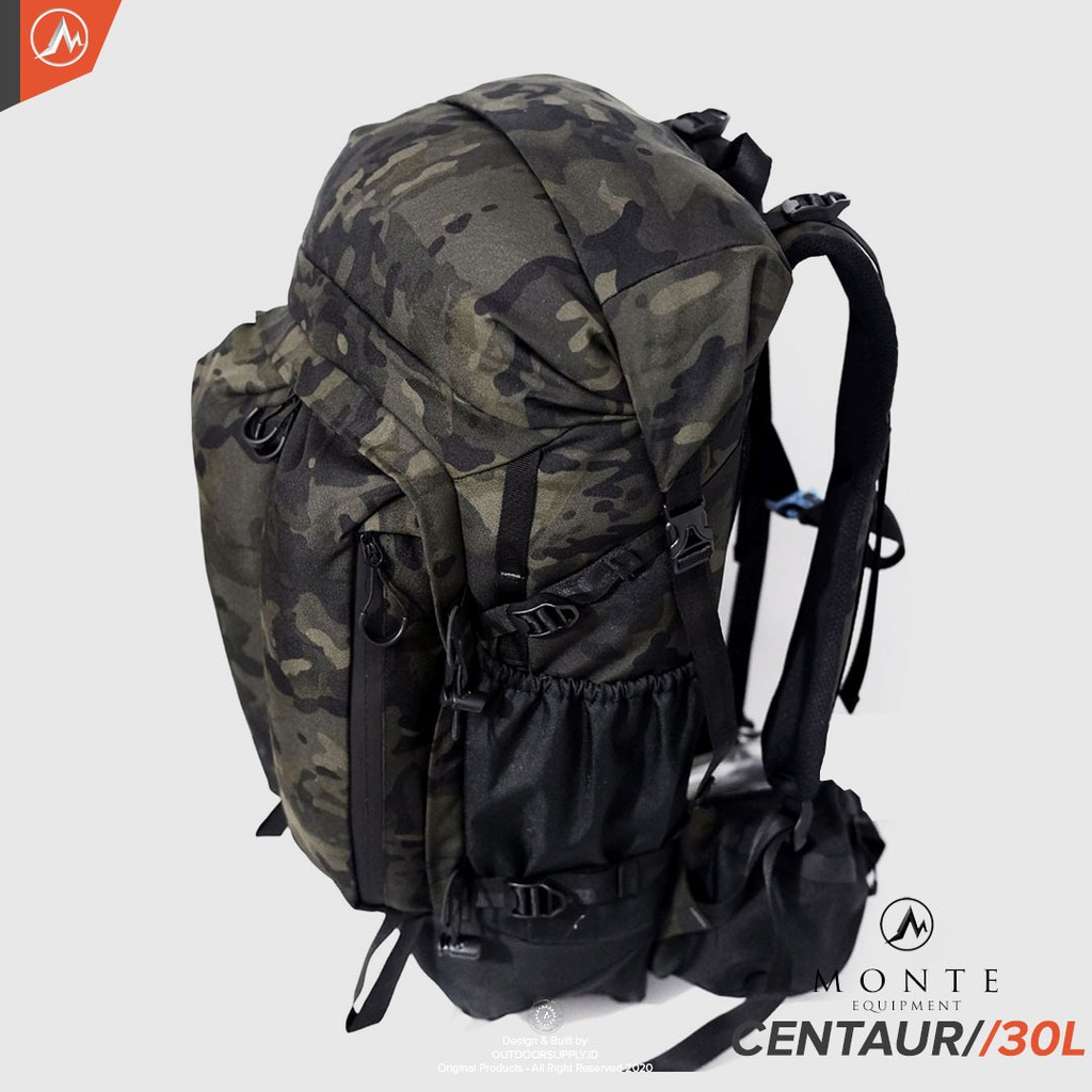 MONTE EQUIPMENT CENTAUR 30L HYBRID BACKPACK BUSHCRAFT STYLE - TAS GUNUNG--BACKPACK-DAYPACK