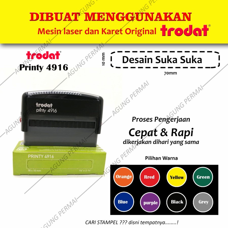 

Stempel Trodat 4916