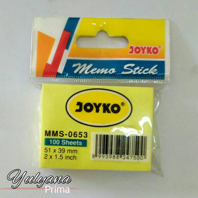 

Memo Stick joyko isi 100 sheets