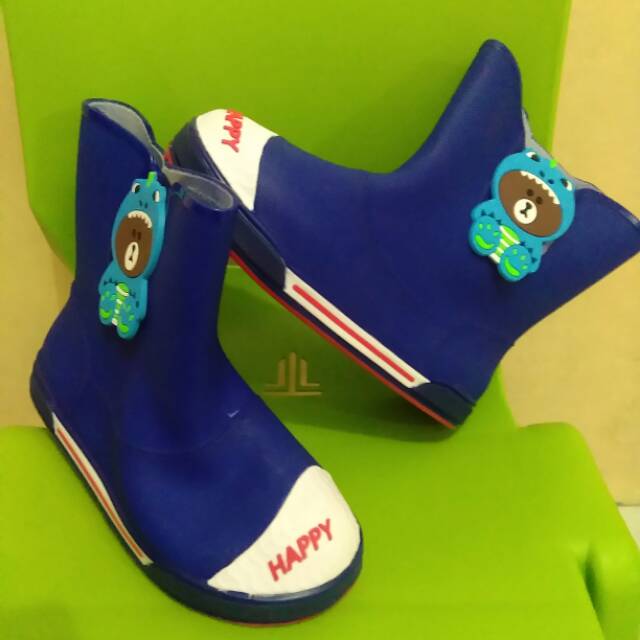 Sepatu boot hujan anak size 34