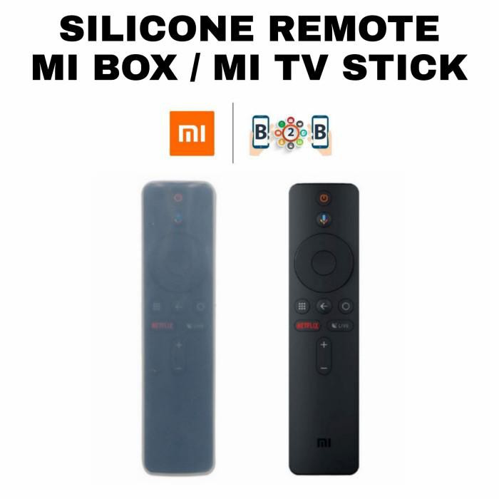 Xiaomi Silicone Remote Xiaomi Mi box / Tv Stick - Silicone Case - Sarung Remote