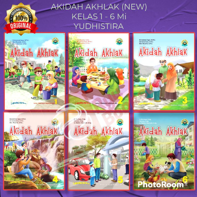 Akidah Akhlak (New) Kelas 1 - 6 Mi Yudhistira