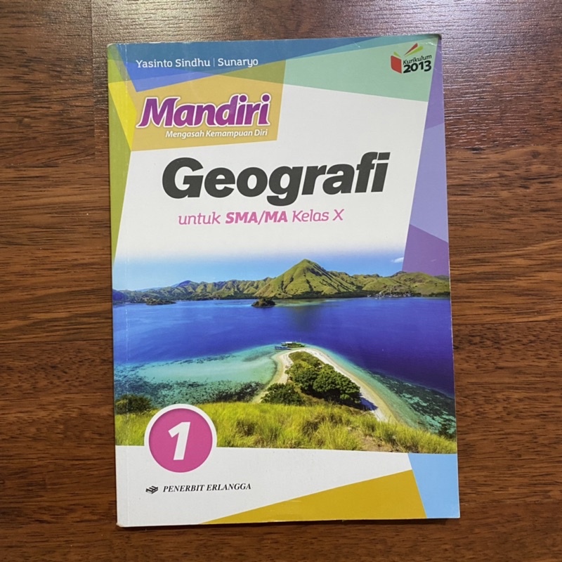 

Buku Mandiri Pelajaran Geografi Kelas 10 Penerbit Erlangga / Buku Mandiri untuk SMA/MA SMA 1 X K13 Kurikulum 2013