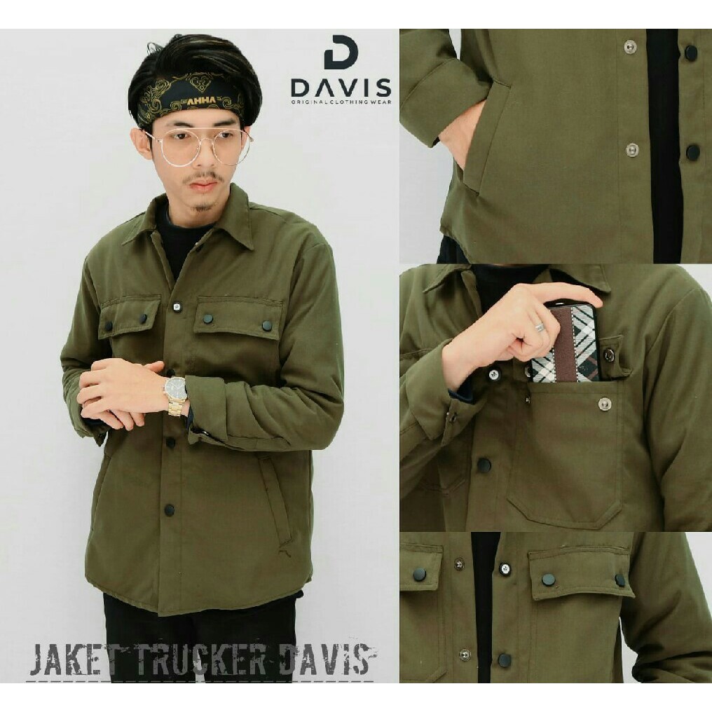 Jaket Semi Parka Davis/TRACKER