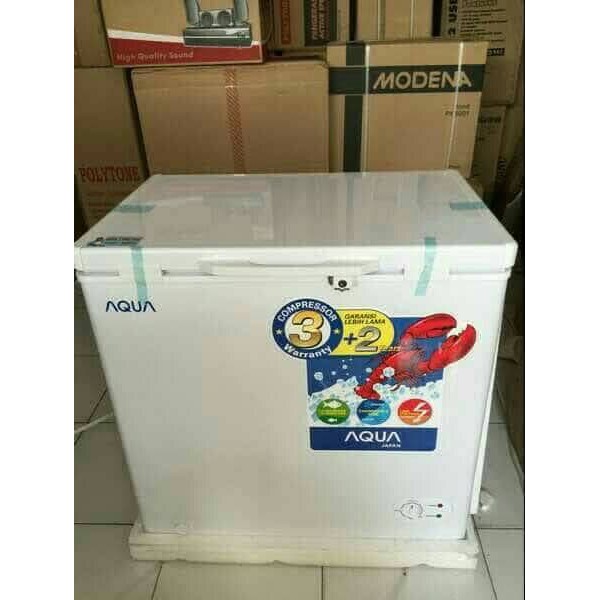 Good Quality Aqf 100w Chest Freezer Box Aqua 100 Liter Dy27 Indonesia