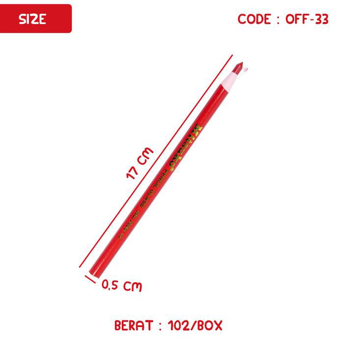 Mitsuko Pencil Glass Dermatograph Empuk Harga 1 Pcs (Off-33)